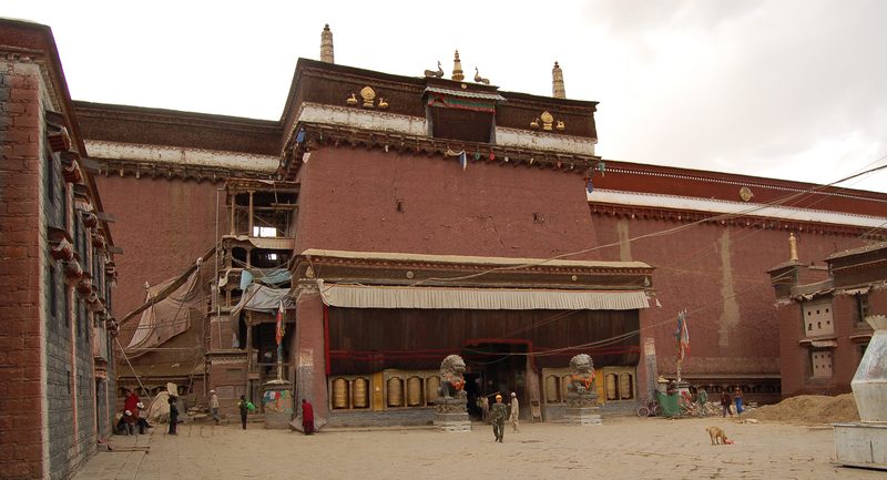 Large assembly hall of the south monastery.