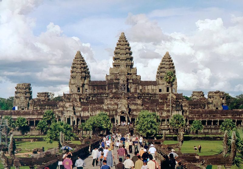 Angkor Wat complex.