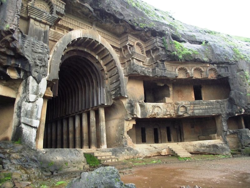 Bhaja cave monastery.