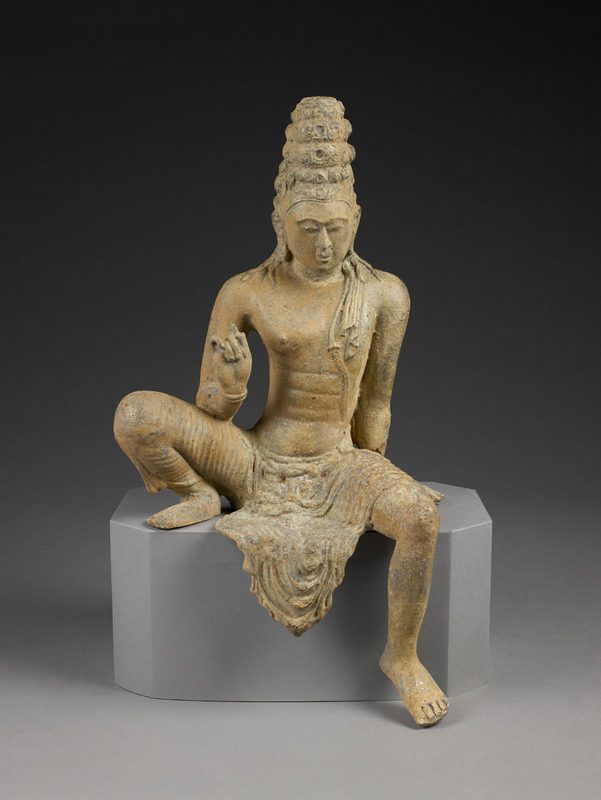 Bronze statue of Avalokiteśvāra from Sri Lanka, ca. 750 CE.
