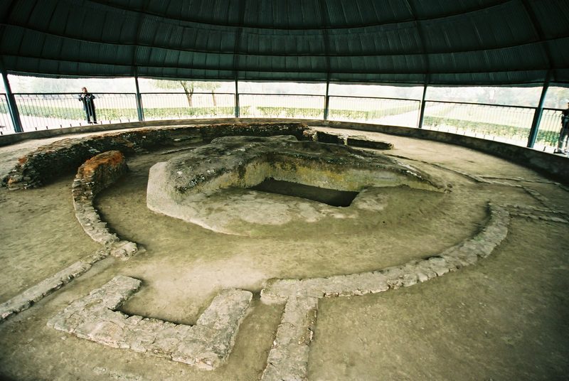 Relic Stupa of Vaishali, built by the Licchavis, and possibly the earliest archaeologically known stupa.