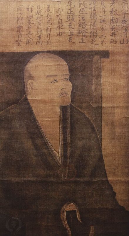 Dōgen watching the moon, Hōkyō-ji, Fukui prefecture, Japan, ca. 1250.