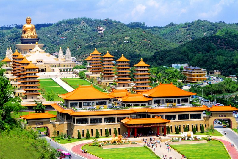 Fo Guang Shan Buddha Memorial Center, Kaohsiung, Taiwan.
