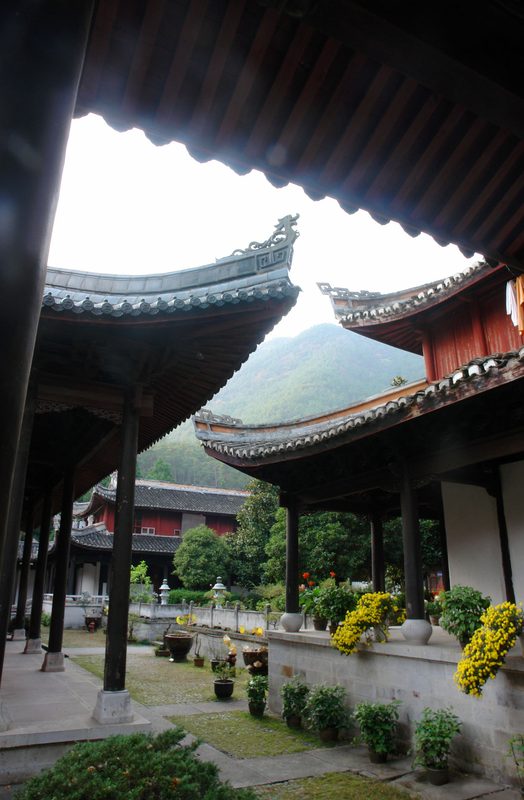 Guoqing Temple at Tiantai, Zhejiang, China.