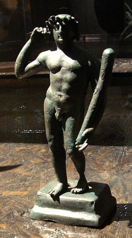 Bronze Heracles statuette. Ai Khanoum. 2nd century BCE.