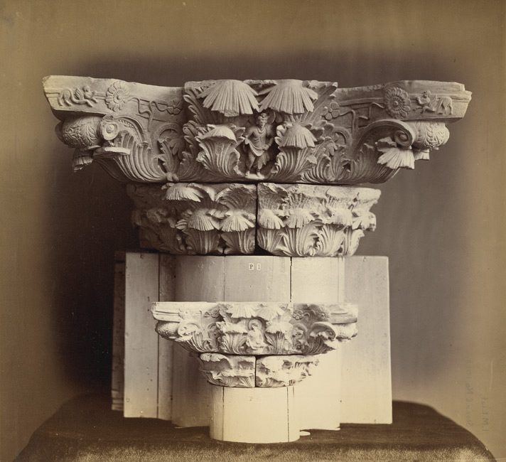Indo-Corinthian capitals from Jamal-Garhi.
