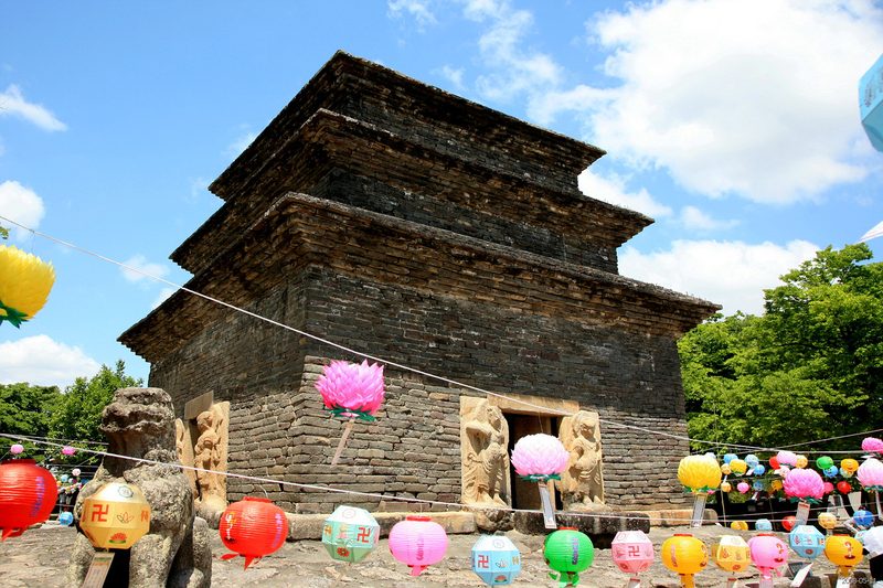 Bunhwangsa Pagoda, Gyeongju, South Korea.