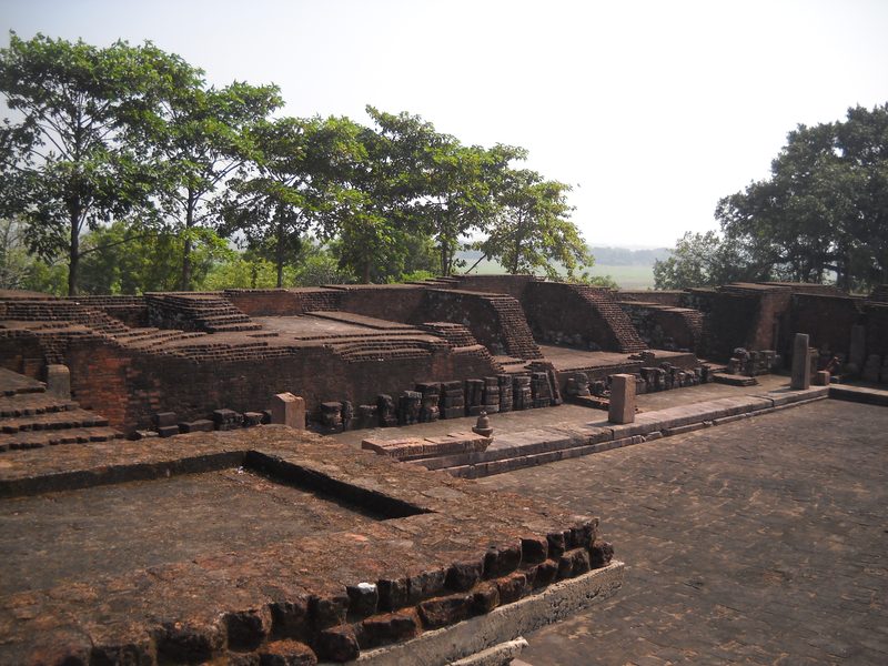 Ruins of the Ratnagiri Vihara.