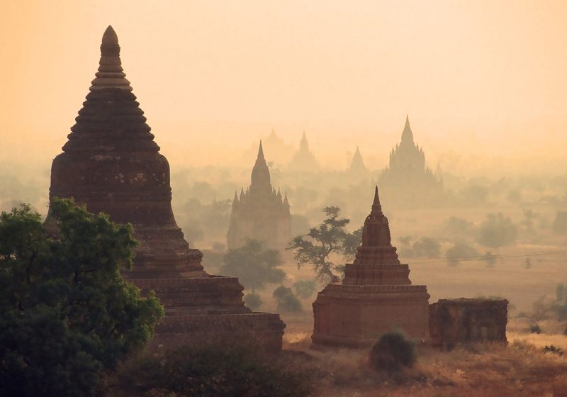 Ruins of Bagan, 1999, Myanmar.