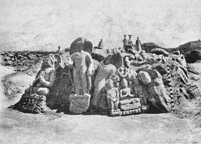 Excavations at Sahri Bahlol in 1911-1912.