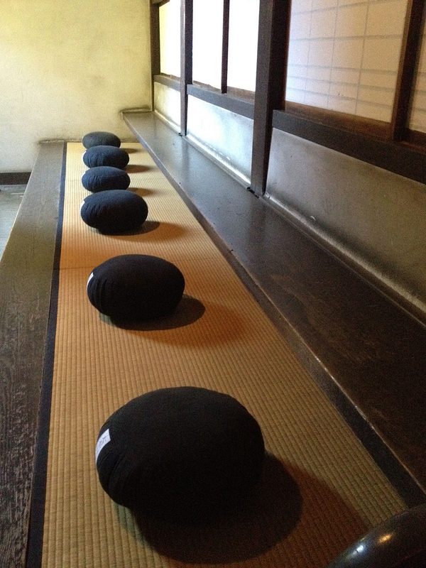 The meditation hall at Soji-ji near Tokyo, Japan.