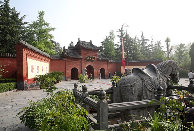 White Horse Temple in Luoyang, one of the earliest Chinese Buddhist temples.
