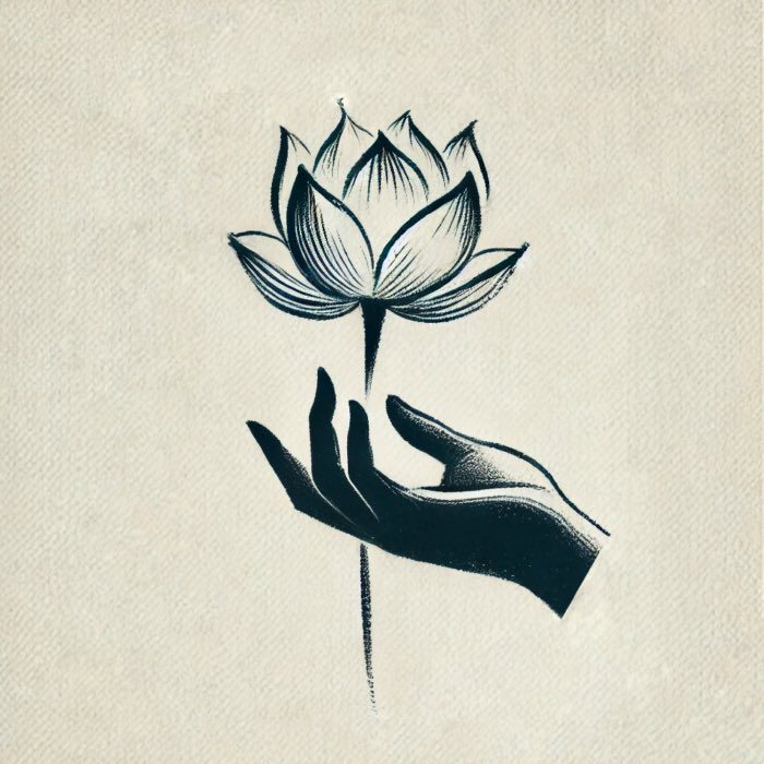 Wordless transmission of suchness.