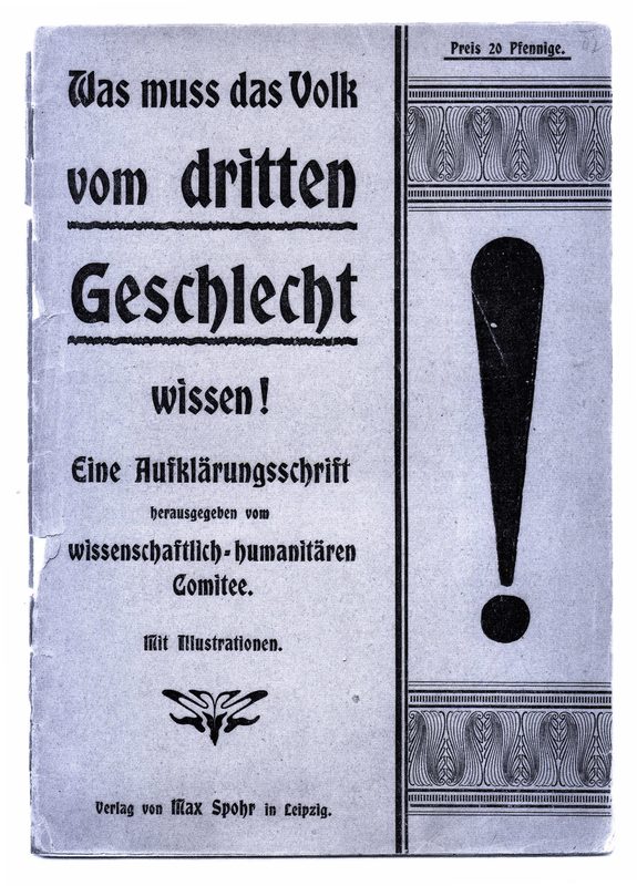 Was muss das Volk vom dritten Geschlecht Wissen!