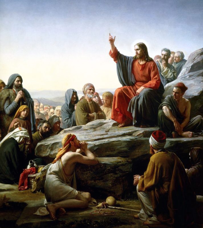 The Sermon on the Mount, Carl Bloch, 1877.