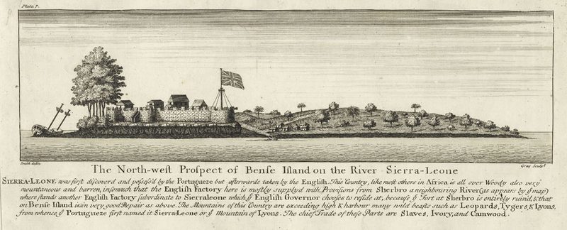 Bunce Island in Sierra Leone exported tens of thousands of Africans to the Sea Islands of South Carolina and Georgia. Gadsden's Wharf in Charleston, South Carolina, received the majority of imported slaves from Bunce Island. African Americans in the Sea Islands can trace their ancestry to Sierra Leone.