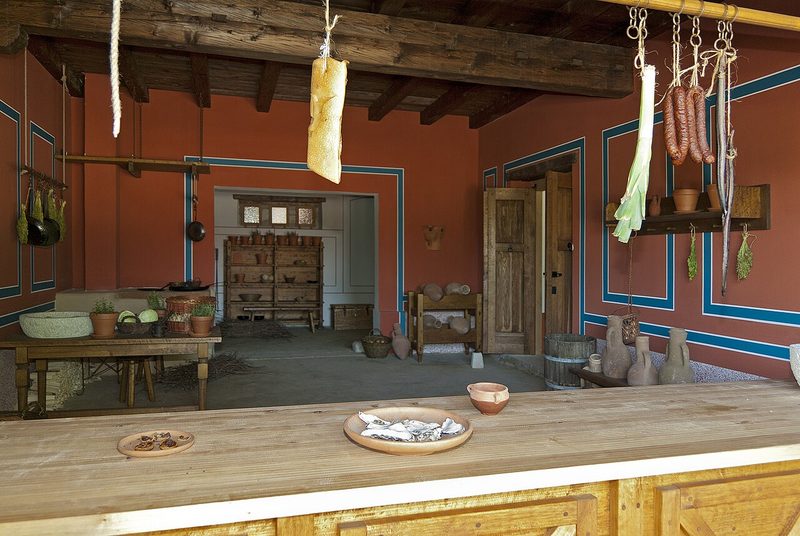 Interior view of Tabernae.