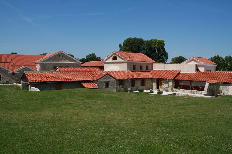 Reconstructed city villa.