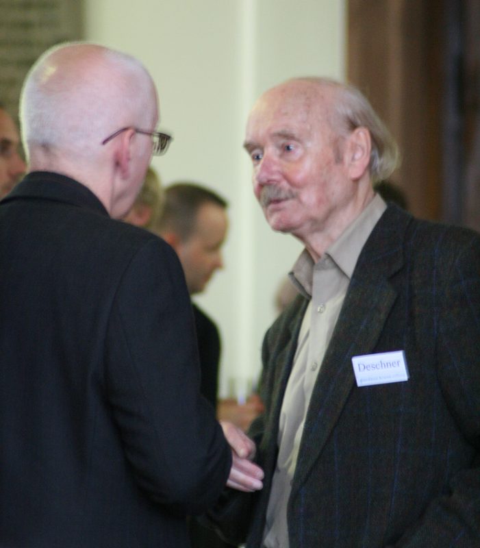 Karlheinz Deschner in conversation with Hans Albert 2007.