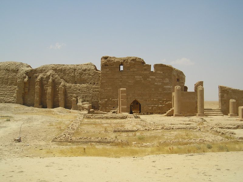 Temple of Bēl, also known as the Temple of the Palmyrene gods, in Dura-Europos.