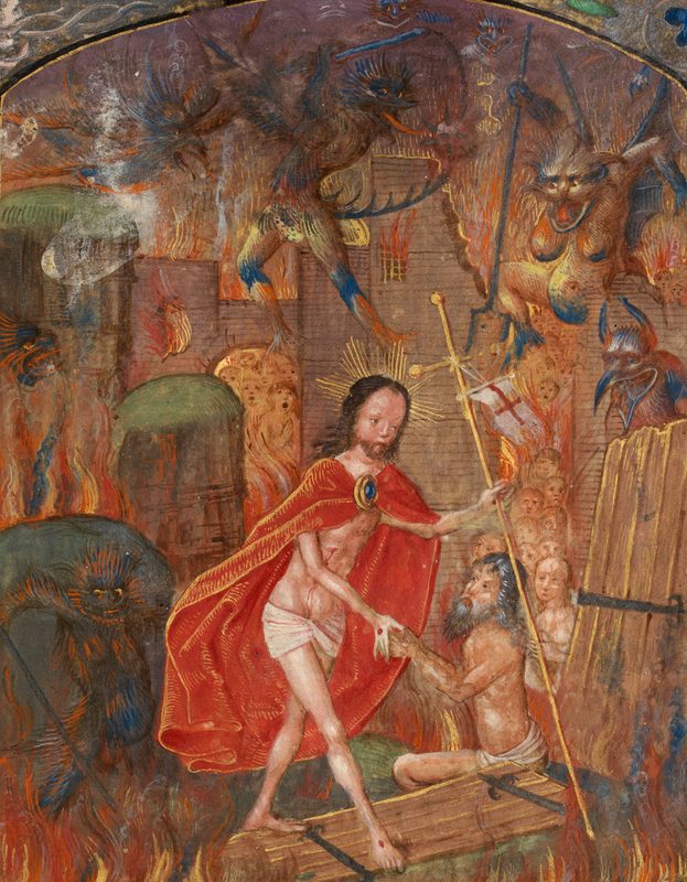 Harrowing of Hell. Christ leads Adam by the hand, c.1504.