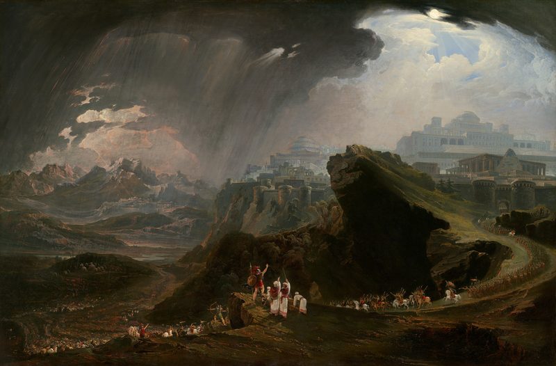 Joshua Commanding the Sun to Stand Still upon Gibeon, John Martin, 1816.