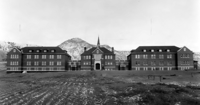 Kamloops Indian Residential School c. 1930.