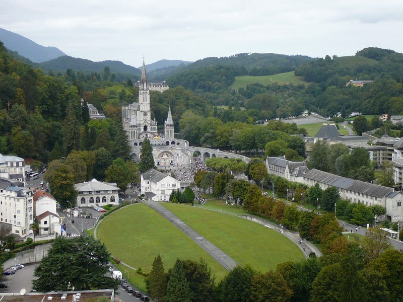 One of the most famous Marian shrines in the world is the Sanctuary of Our Lady of Lourdes in France.