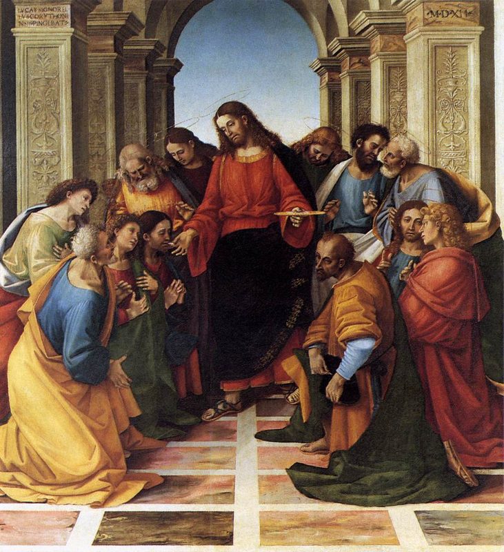 The Communion of the Apostles, Luca Signorelli, 1512.