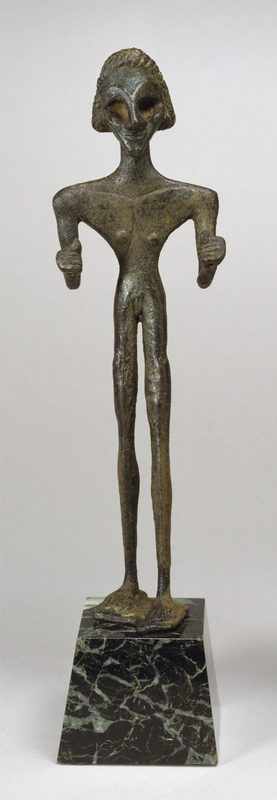 Male votive figure of Baal.