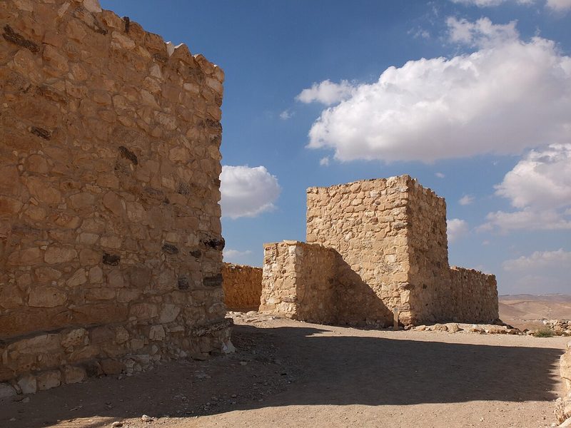 Tel Arad, northwest of the modern Israeli city of Arad.