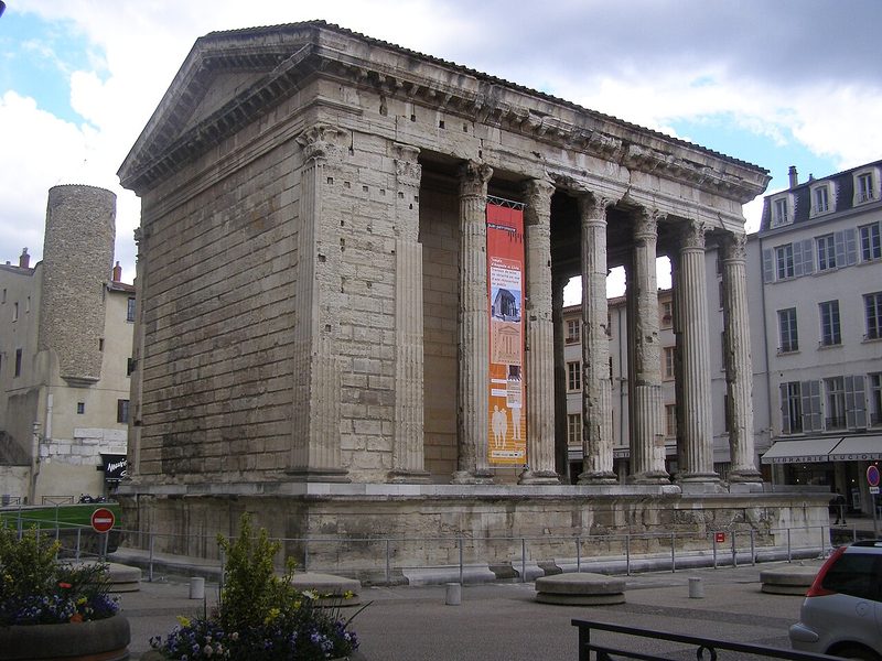 Temple of the Imperial cult at Vienne.
