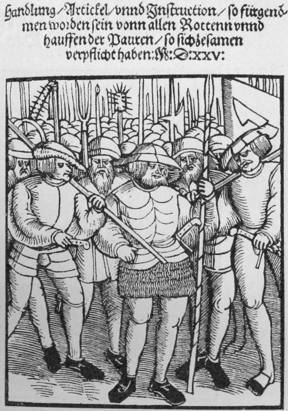 Twelve Articles of the Peasants pamphlet of 1525.
