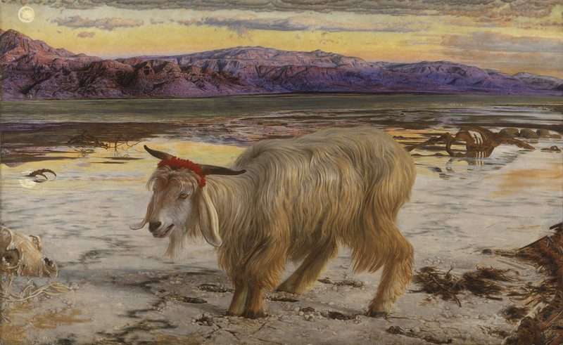 The scapegoat, William Holman Hunt, 18547.