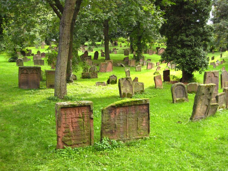 Holy Sand, the historic Jewish cemetery in Worms.