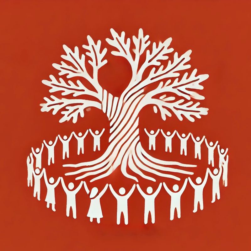 Pagan tree adoration cults, interpreted and generate by DALL•E.