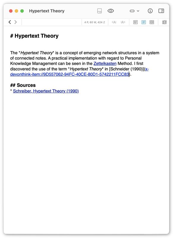 Permanent note on the Hypertext theory (in edit mode). Permanent note on the Hypertext theory (in edit mode).