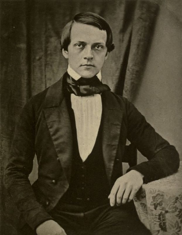 Hermann von Helmholtz (1821-1894) in 1848.