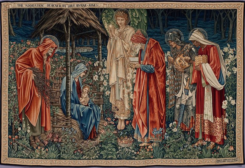 The Adoration of the Magi, Edward Burne-Jones, 1894.