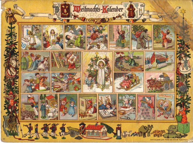 Advent calendar from Im Lande des Christkinds.