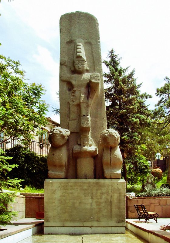 Exact replica of a Hittite monument from Fasıllar, c. 1300 BCE.
