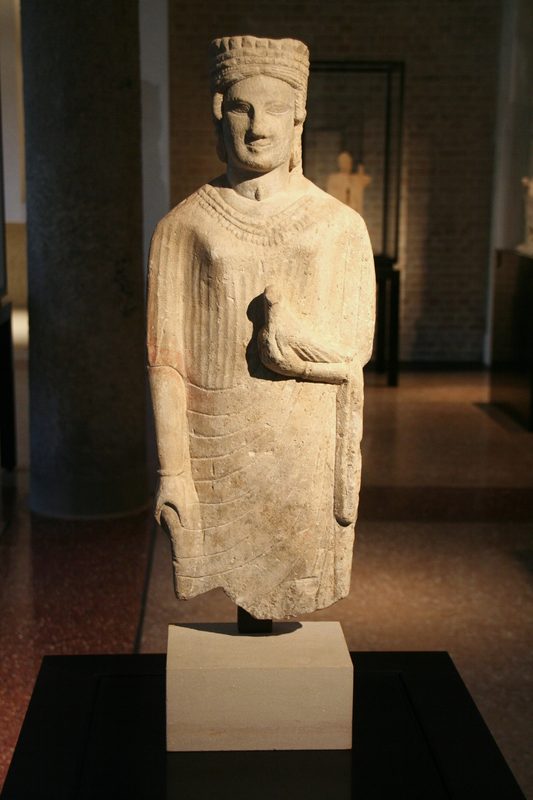 Statue of Aphrodite from Cyprus.