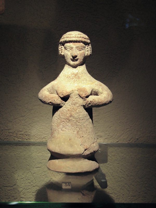Asherah statue, 8th c. BCE.