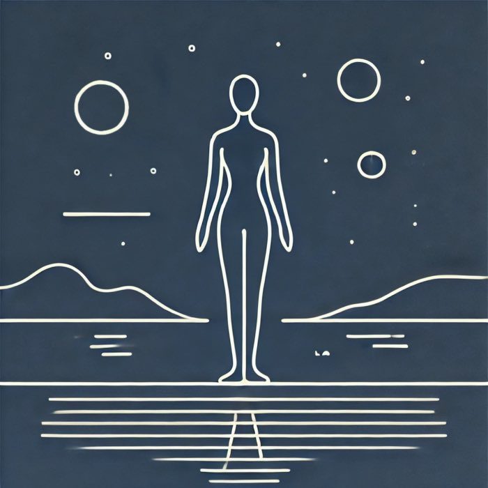 Ataraxia, interpreted by DALL•E.