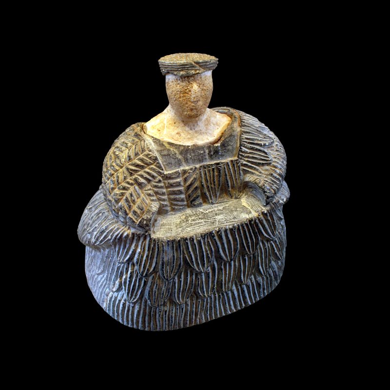 Female figurine of the Bactrian princess type.