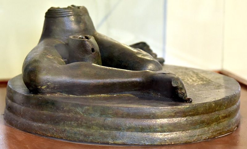 The Bassetki statue, another example of Akkadian artistic realism.