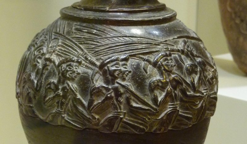 The (incomplete) Harvester Vase, soapstone.