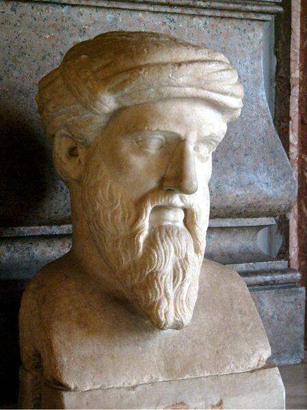 Bust of Pythagoras, Musei Capitolini, Rome.