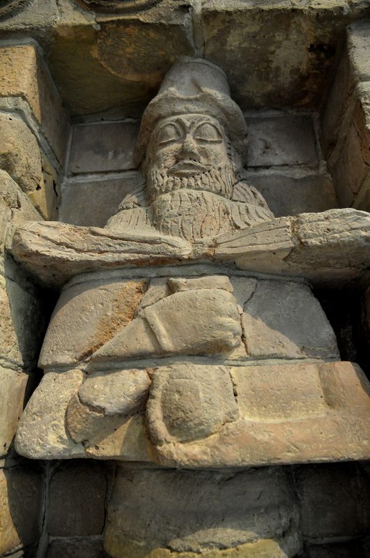 Male deity pouring a life-giving water from a vessel. Facade of Inanna Temple at Uruk, 15th century BCE.