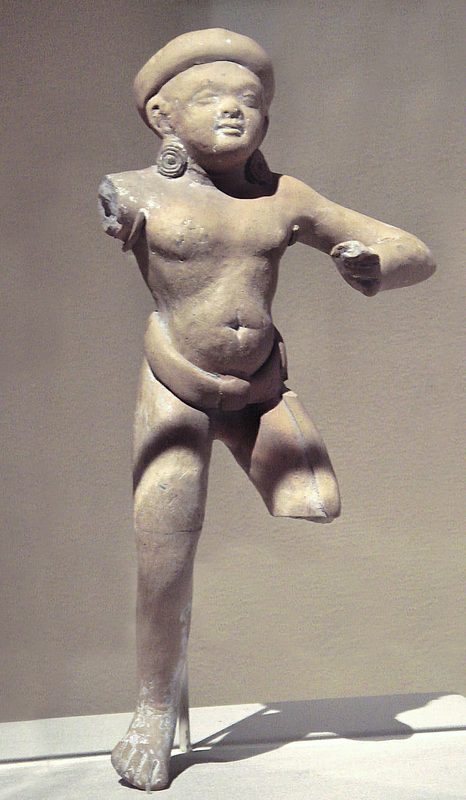 The Priest-King; 2400–1900 BC; low fired steatite.